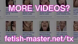 Japanese Asian Tongue Dual Face Nose Licking Sucking Kissing Handjob amulet - Approximately elbow fetish-master&period;net